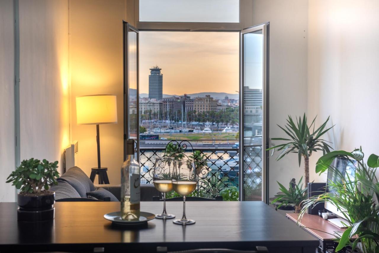 Superb Cute Flat Barcelona Bests View On The Sea For Couple Экстерьер фото