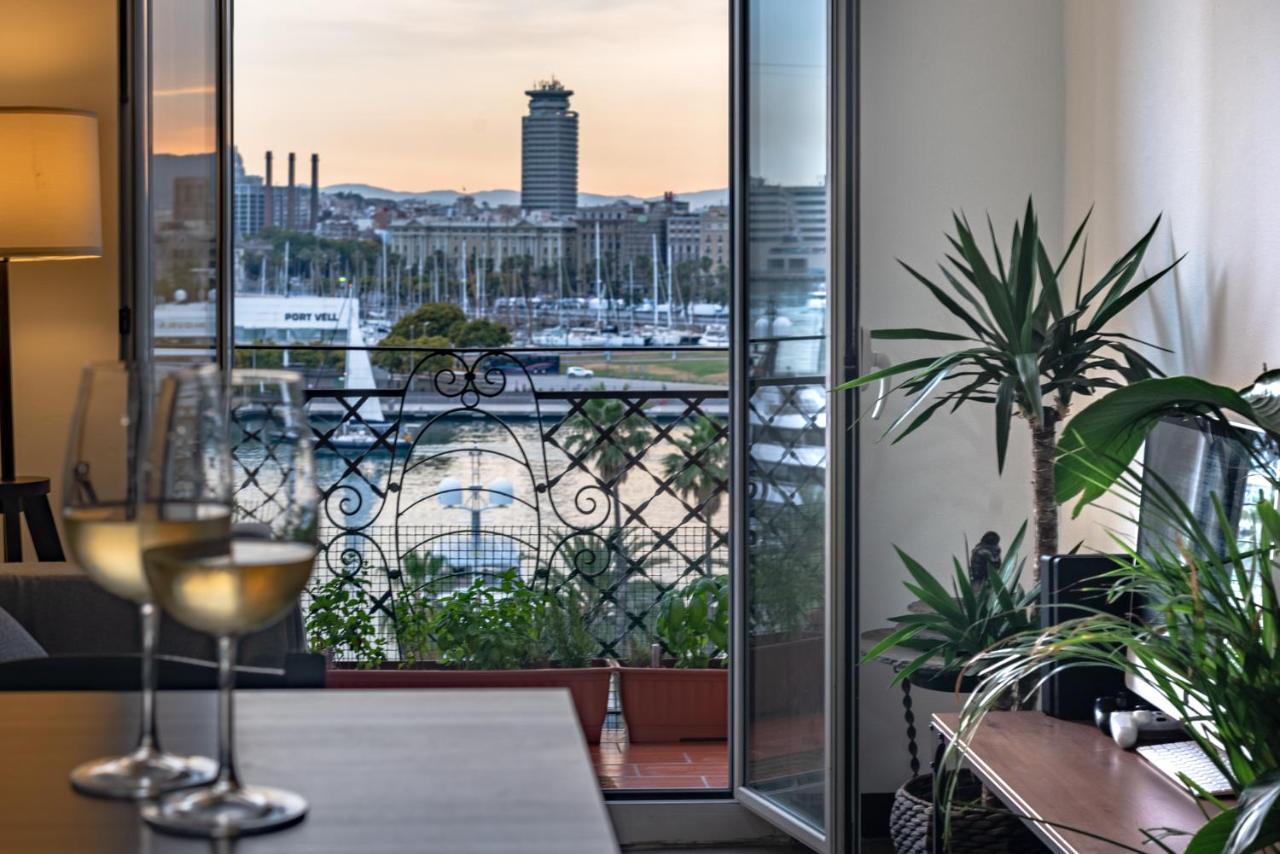 Superb Cute Flat Barcelona Bests View On The Sea For Couple Экстерьер фото