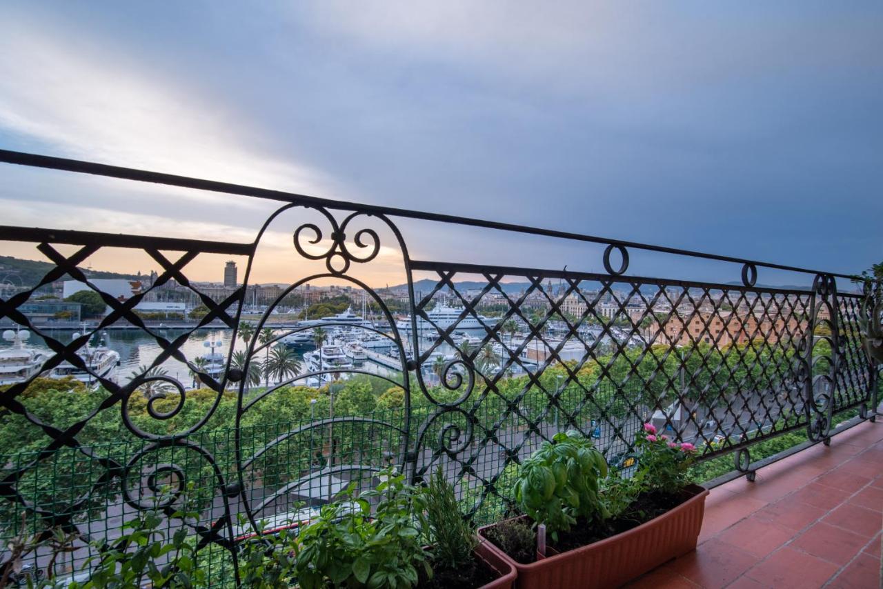 Superb Cute Flat Barcelona Bests View On The Sea For Couple Экстерьер фото