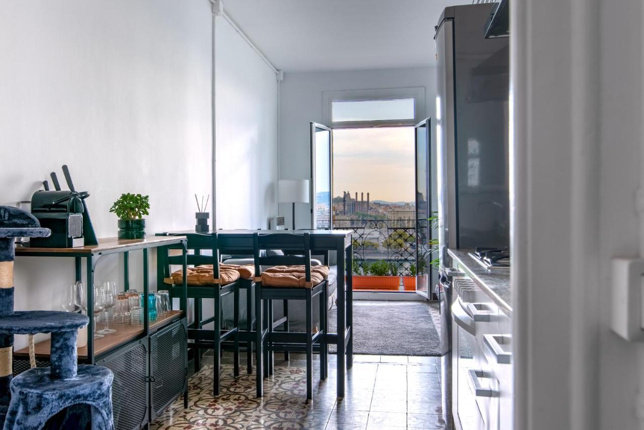 Superb Cute Flat Barcelona Bests View On The Sea For Couple Экстерьер фото